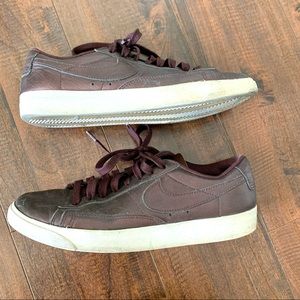 Nike Blazer Low LE AA3961-902 Metallic Mahogany Skateboarding Tennis Sho…